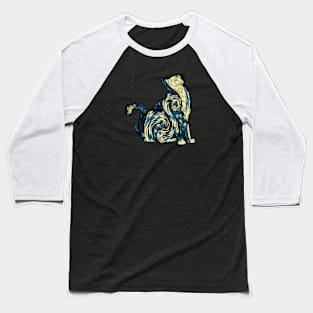 starry  night Baseball T-Shirt